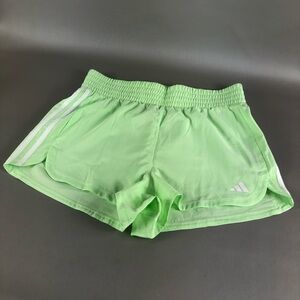 Adidas Green Women's Athletic Shorts    Size M 3” Inseam